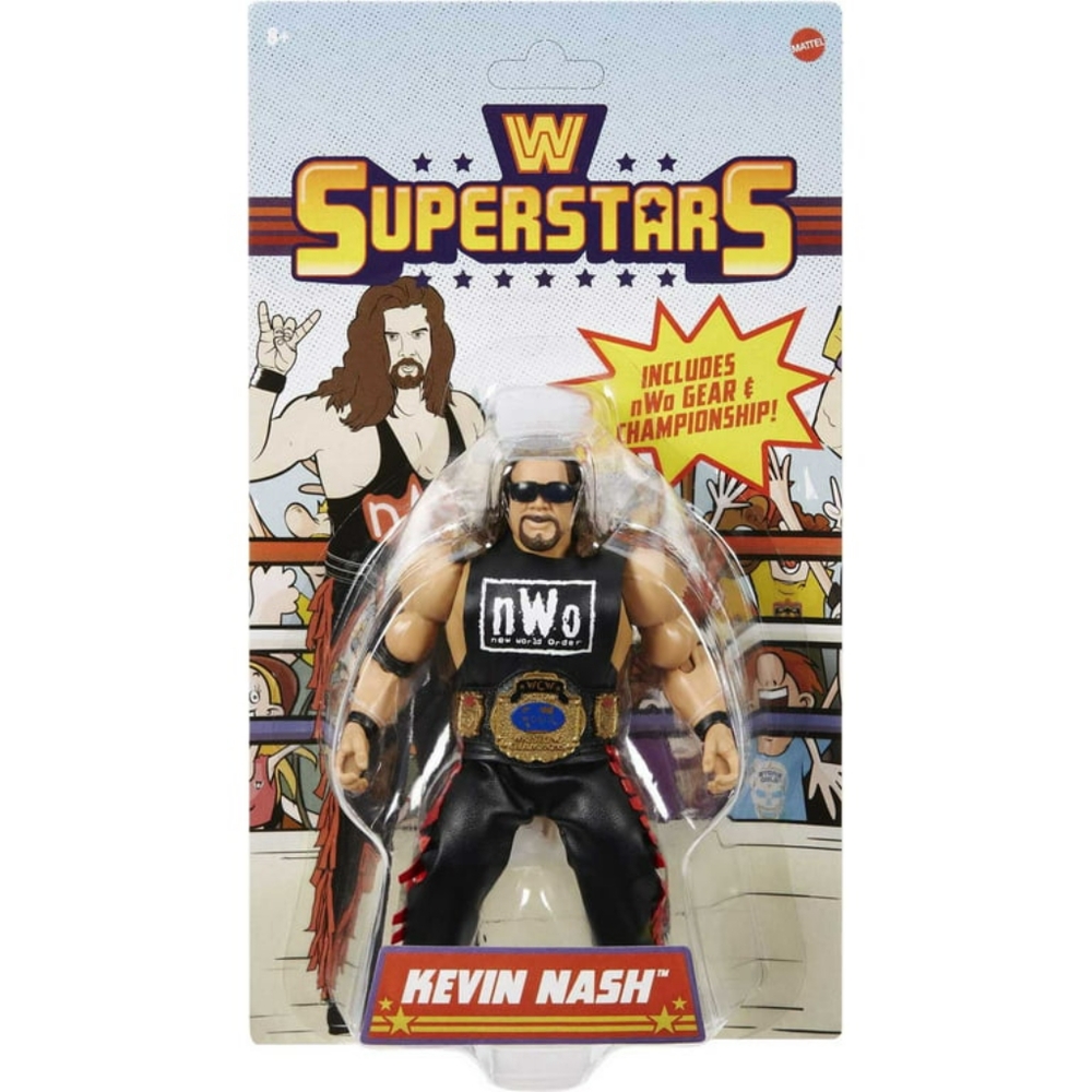 WWE Superstars Kevin Nash Action Figure 🔥 NEW 🏆 WWF Wrestling Retro